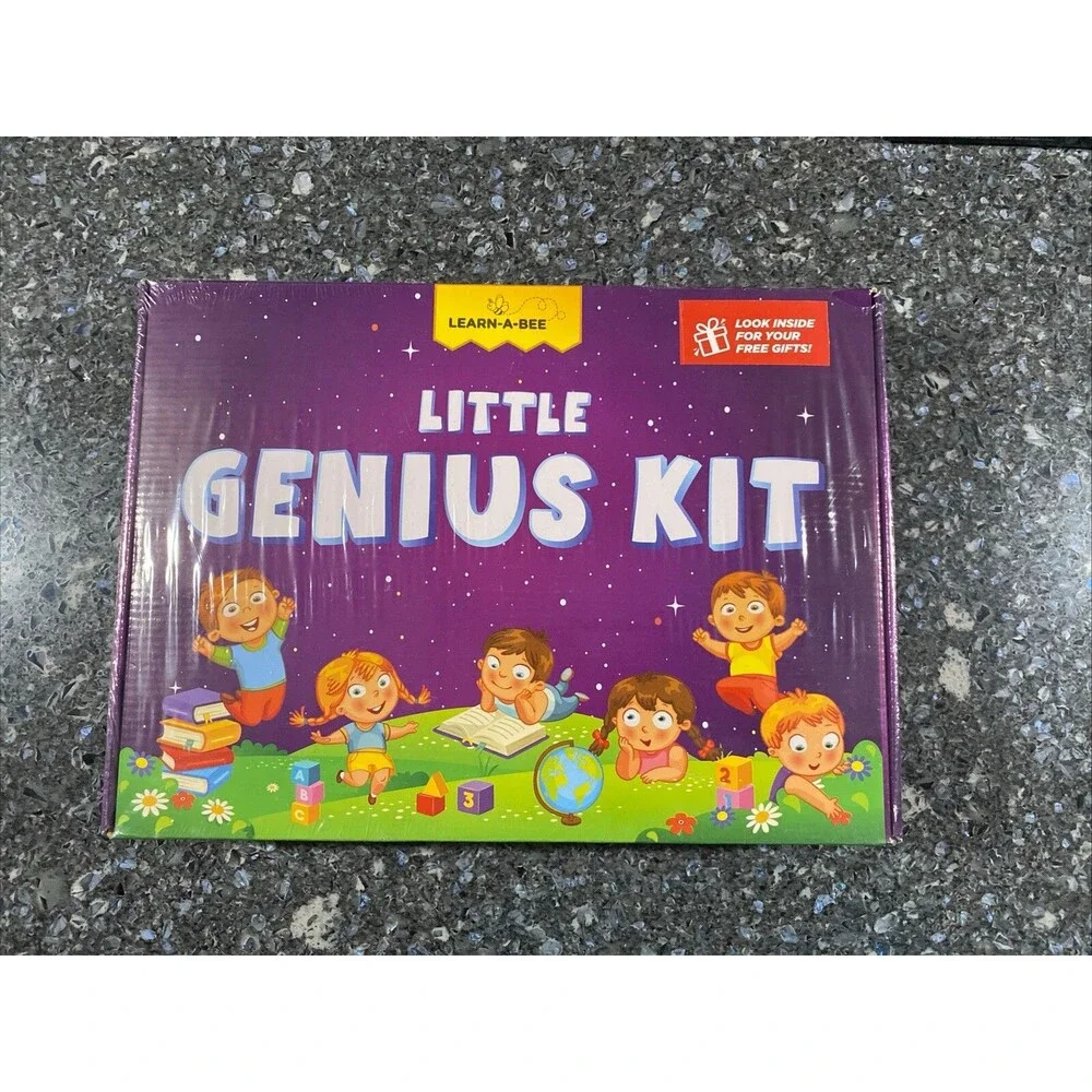 ** SEALED ** Little Genius Kit for 4-6 Year Old Kids Learning Toys NEXT DAY SHIP